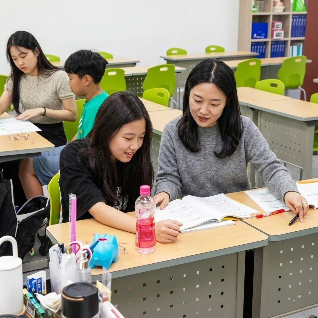 대화동 중2 수학학원 내부 사진